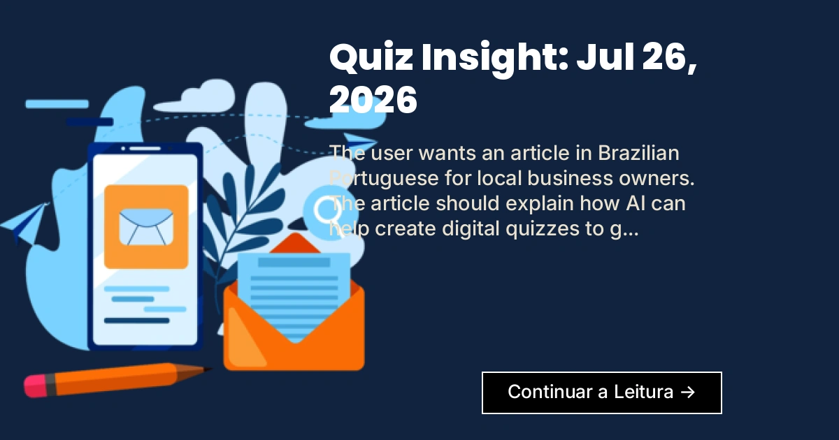 Quiz Insight: Jul 26, 2026