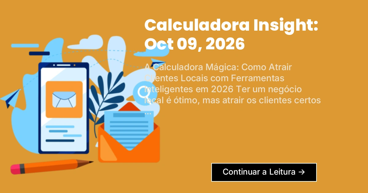 Calculadora Insight: Oct 09, 2026